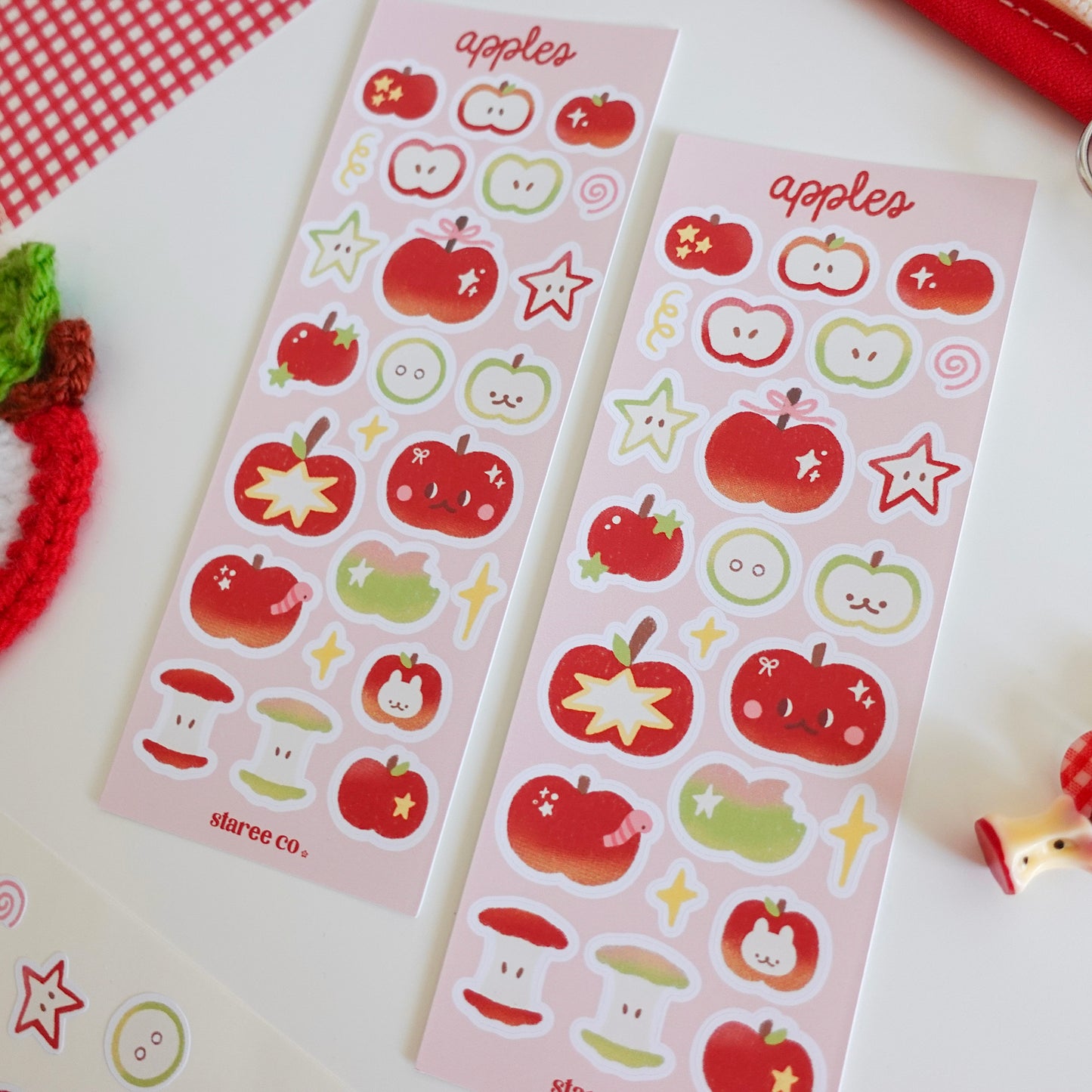 Apples Galore Sticker Sheet