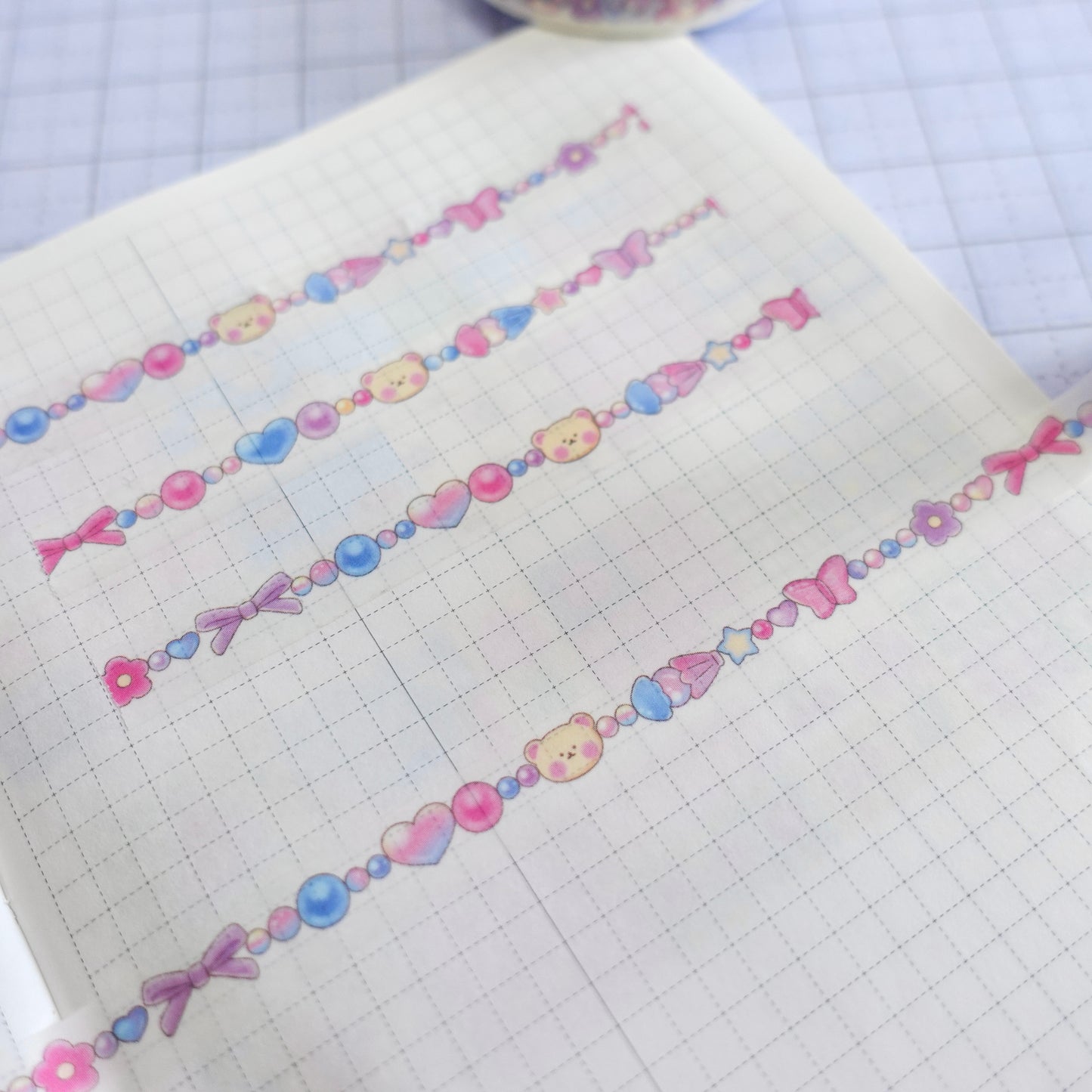 Retro Phone Charm Washi Tape