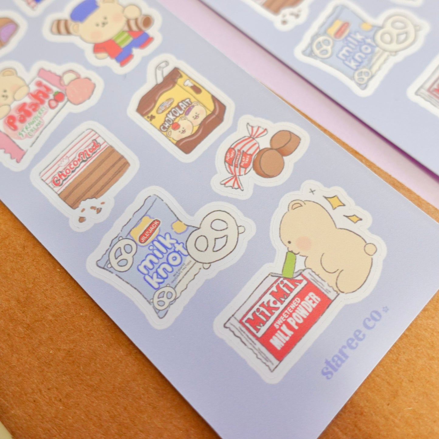 Filipino Snacks Sticker Sheet