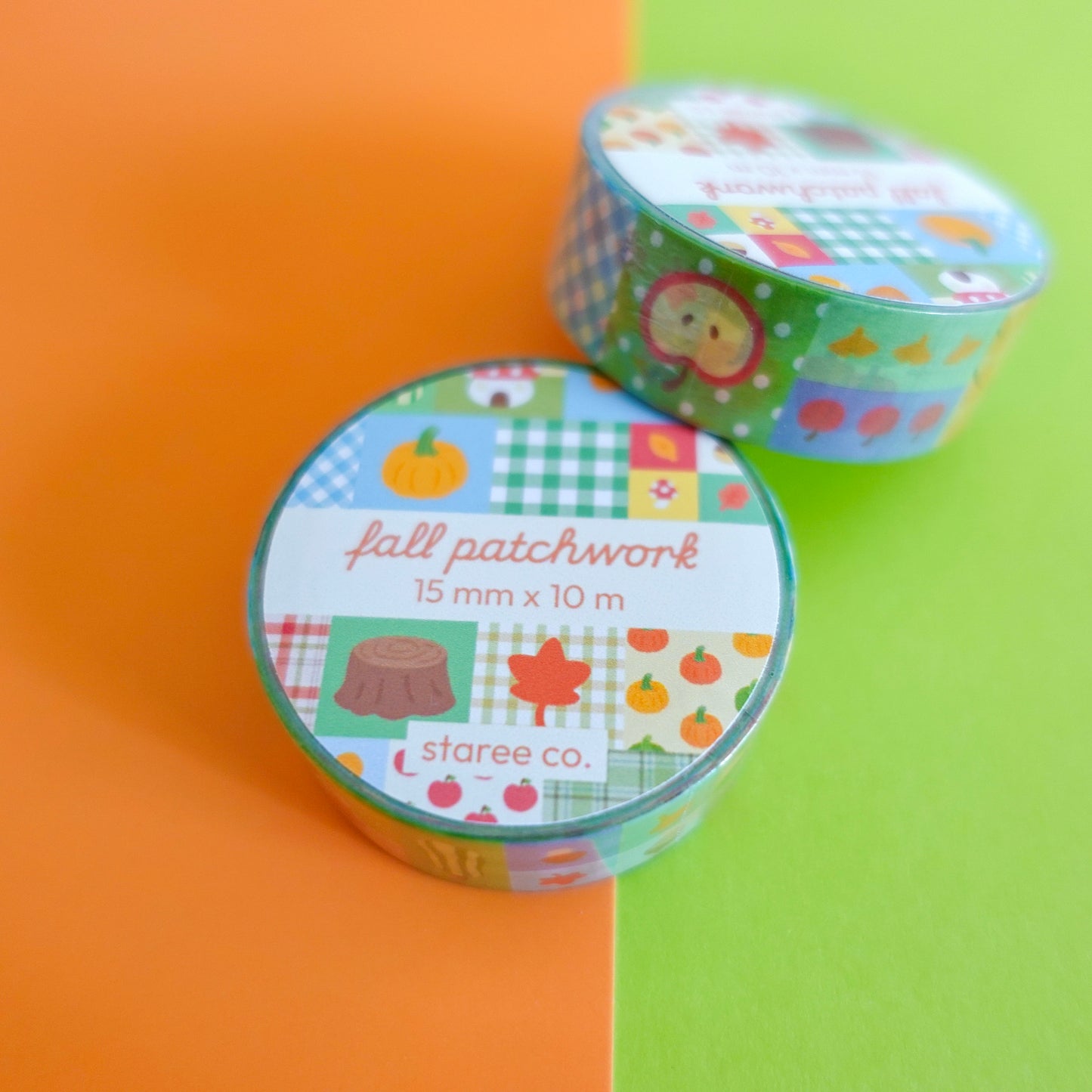 Fall Patchwork Washi Tape