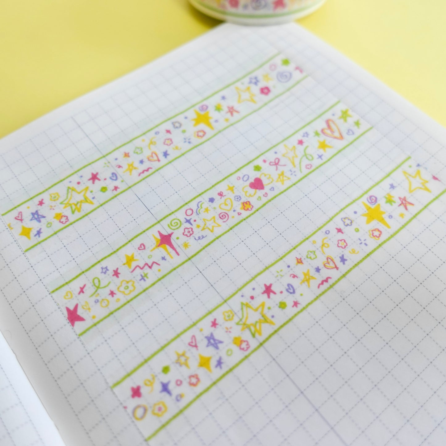 Pencil Crayon Doodles Washi Tape