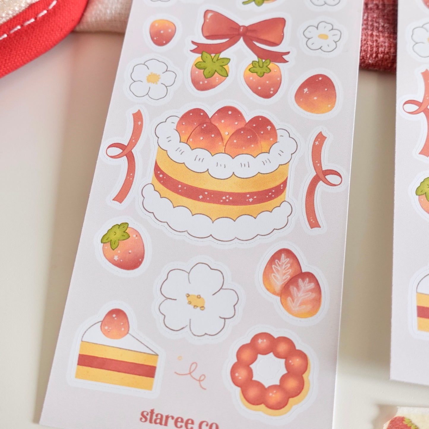 Strawberry Shortcake Sticker Sheet
