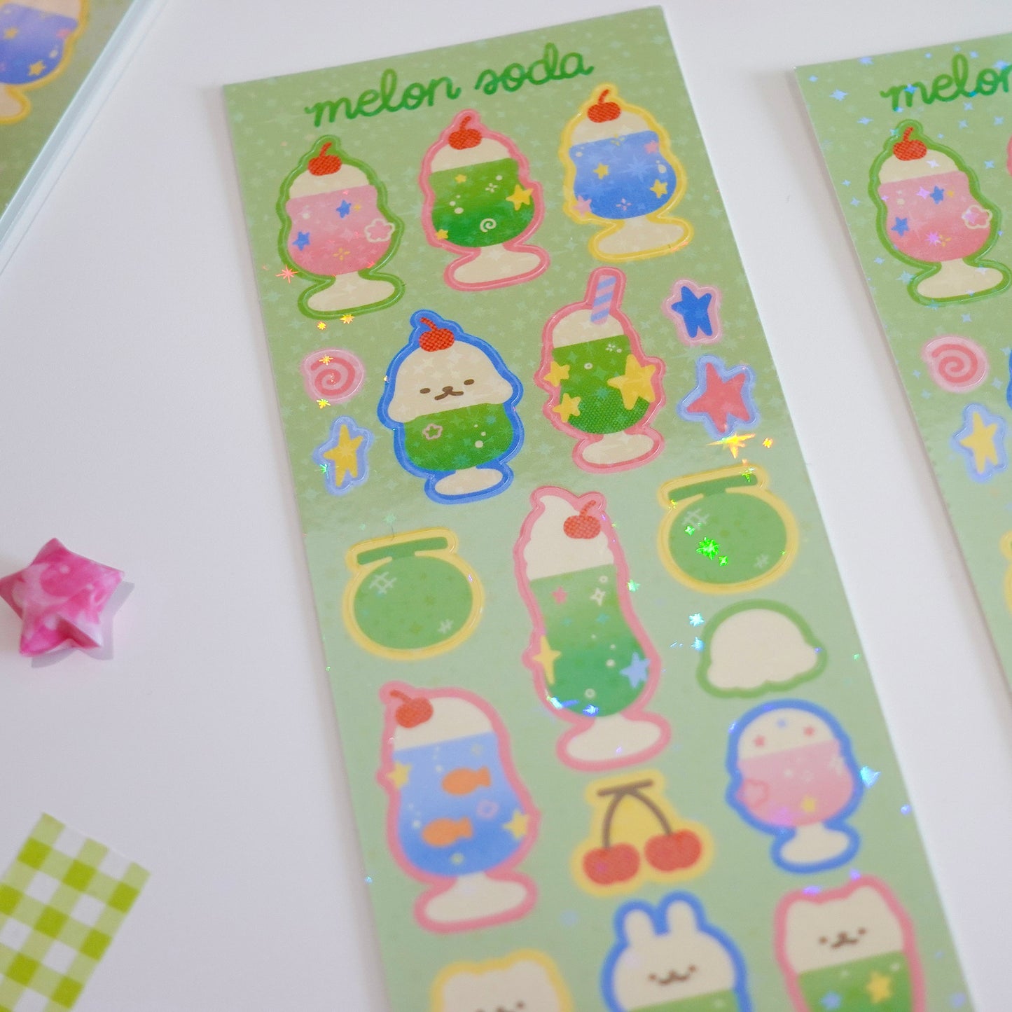 Melon Soda Sticker Sheet