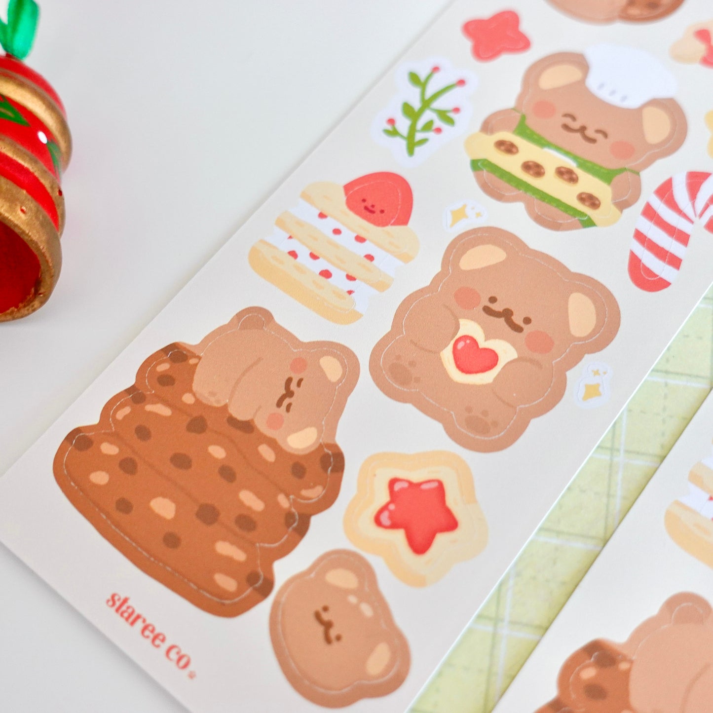 Christmas Baking Sticker Sheet