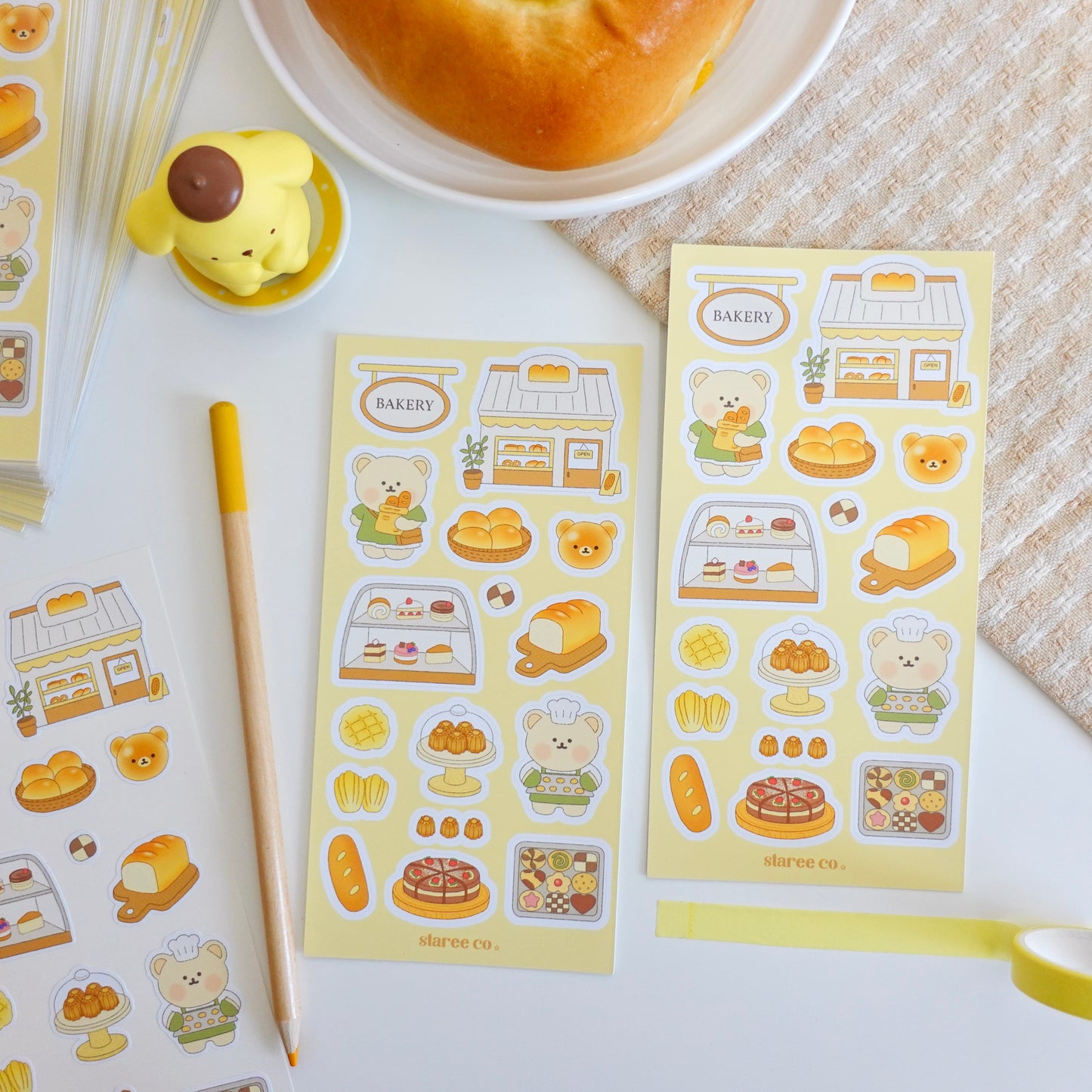 Bakery Sticker Sheet
