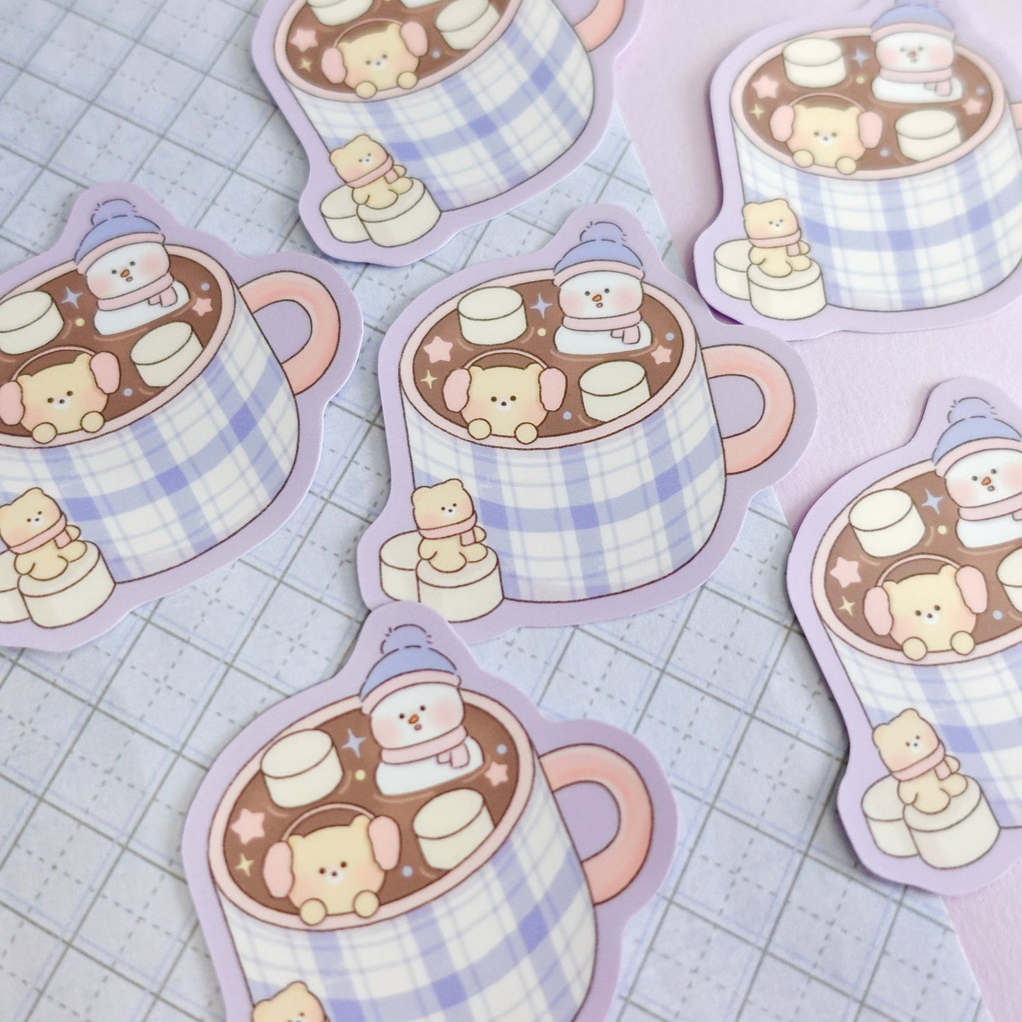 Winter Hot Cocoa Sticker