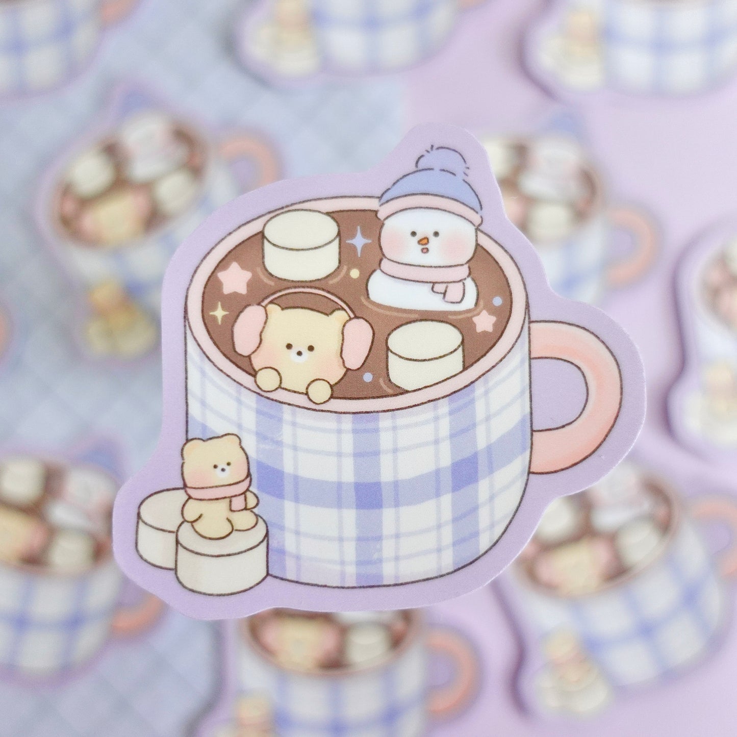 Winter Hot Cocoa Sticker