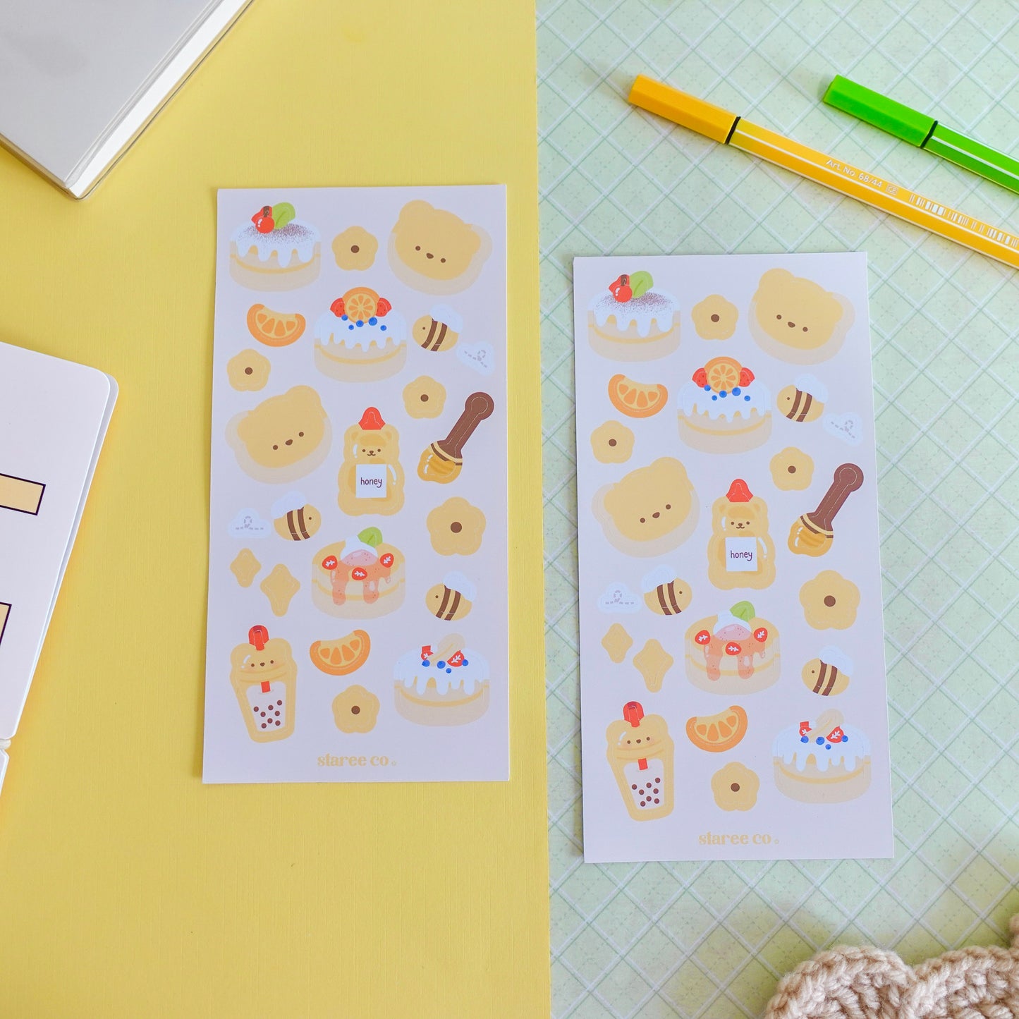 Hun Bun Sticker Sheet