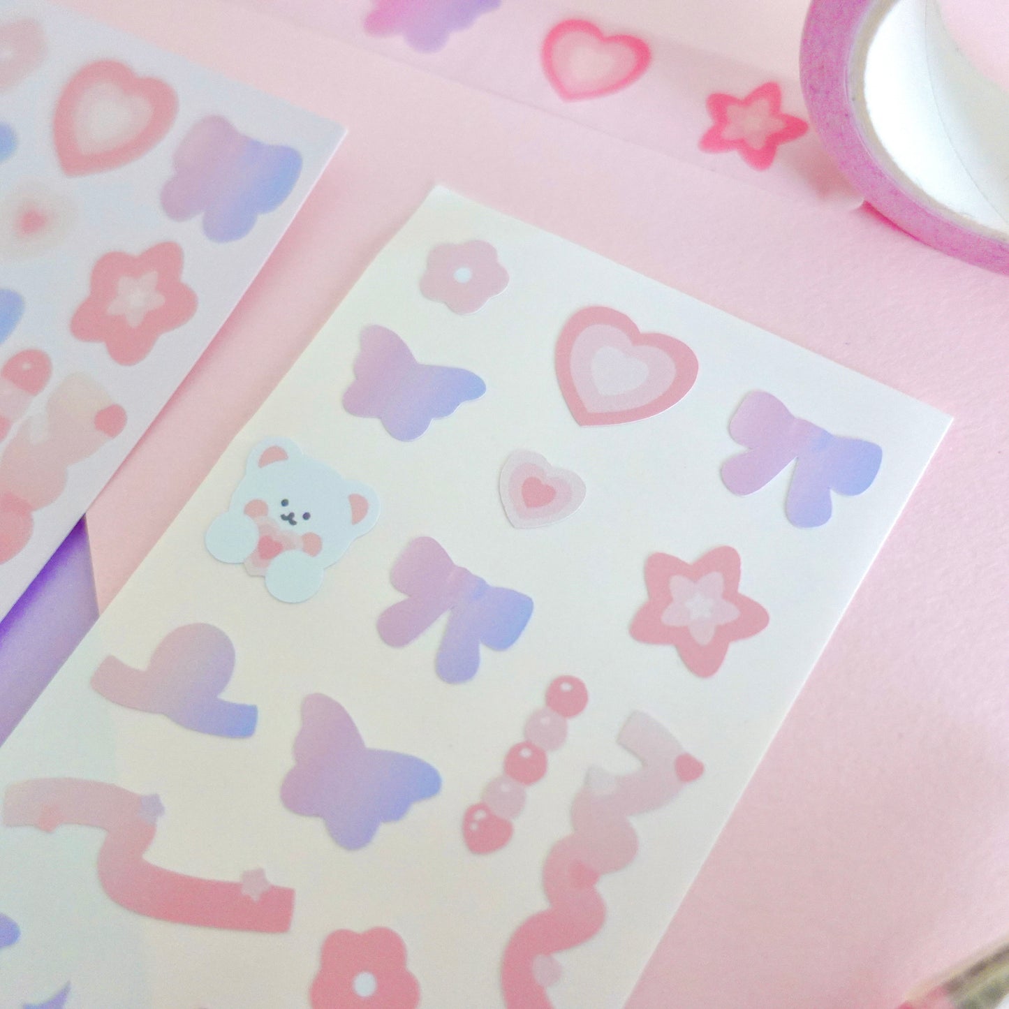 Dreamlike Y2K Mixed Deco Sticker Sheet