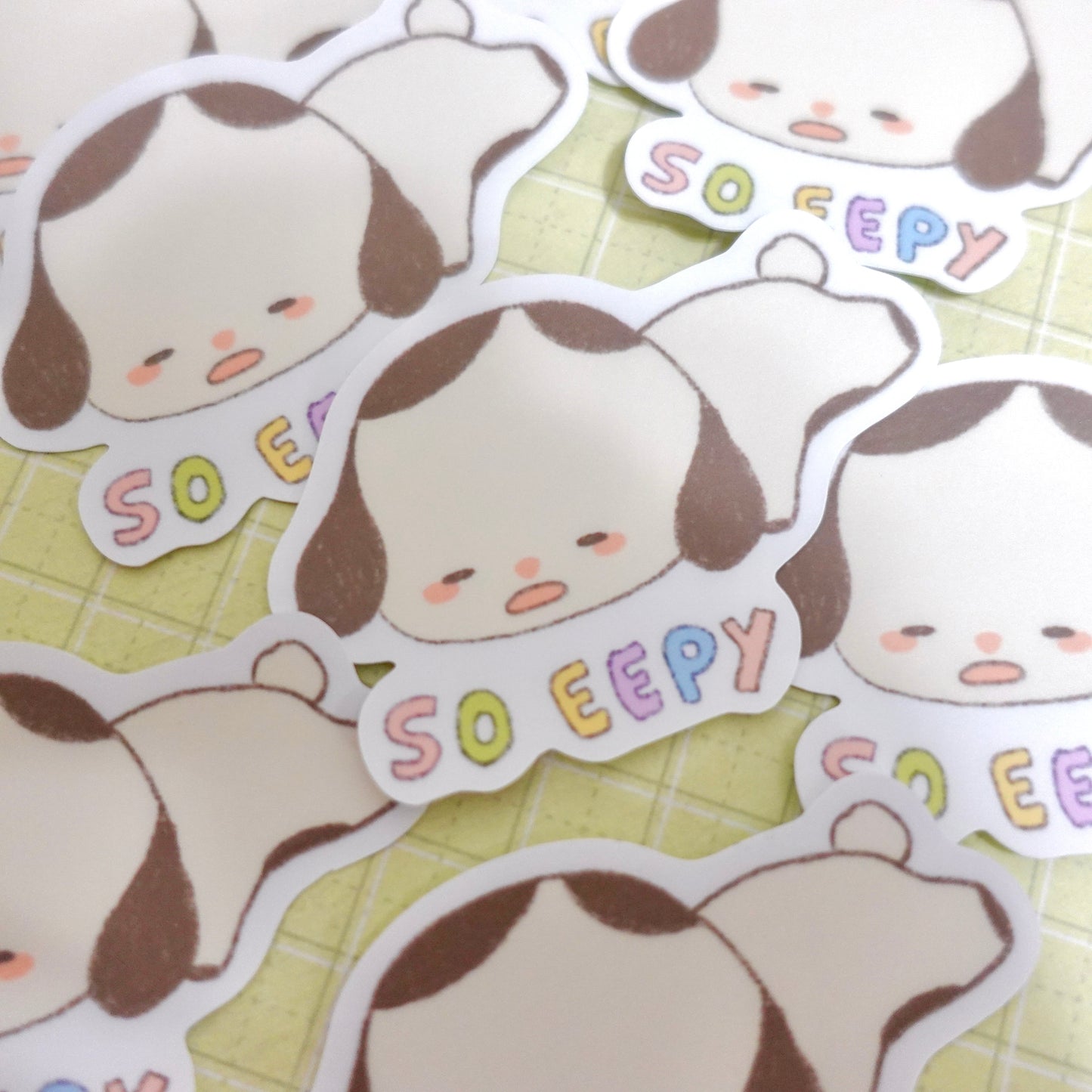 So Eepy Choko Puppy Sticker