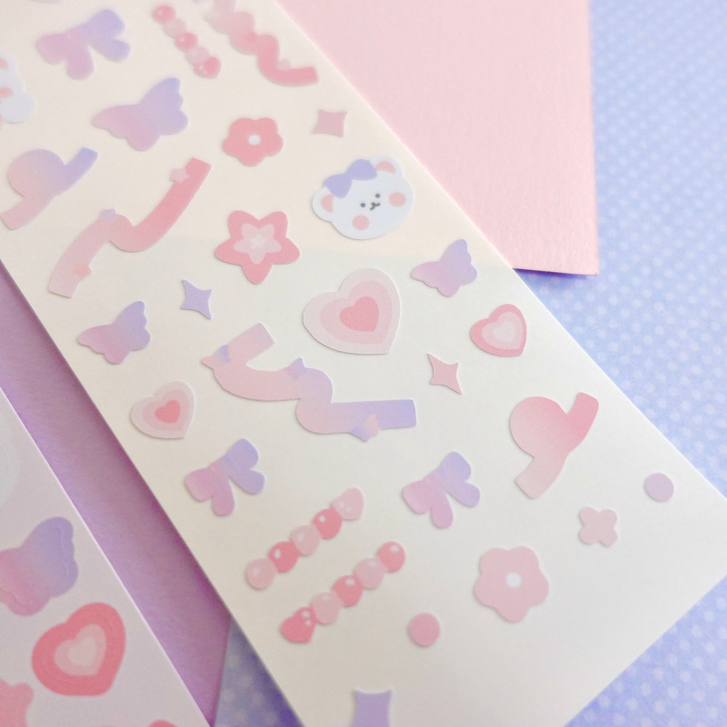Dreamlike Y2K Mixed Deco Sticker Sheet
