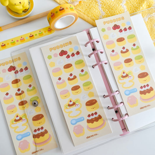 Pudding Sticker Sheet