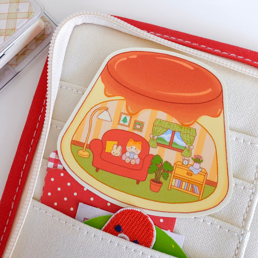 Pudding Home Sticker