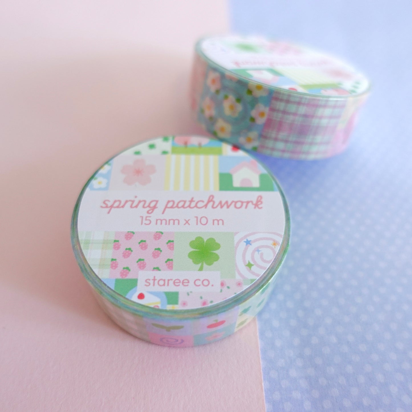 Spring Patchwork Washi Tape