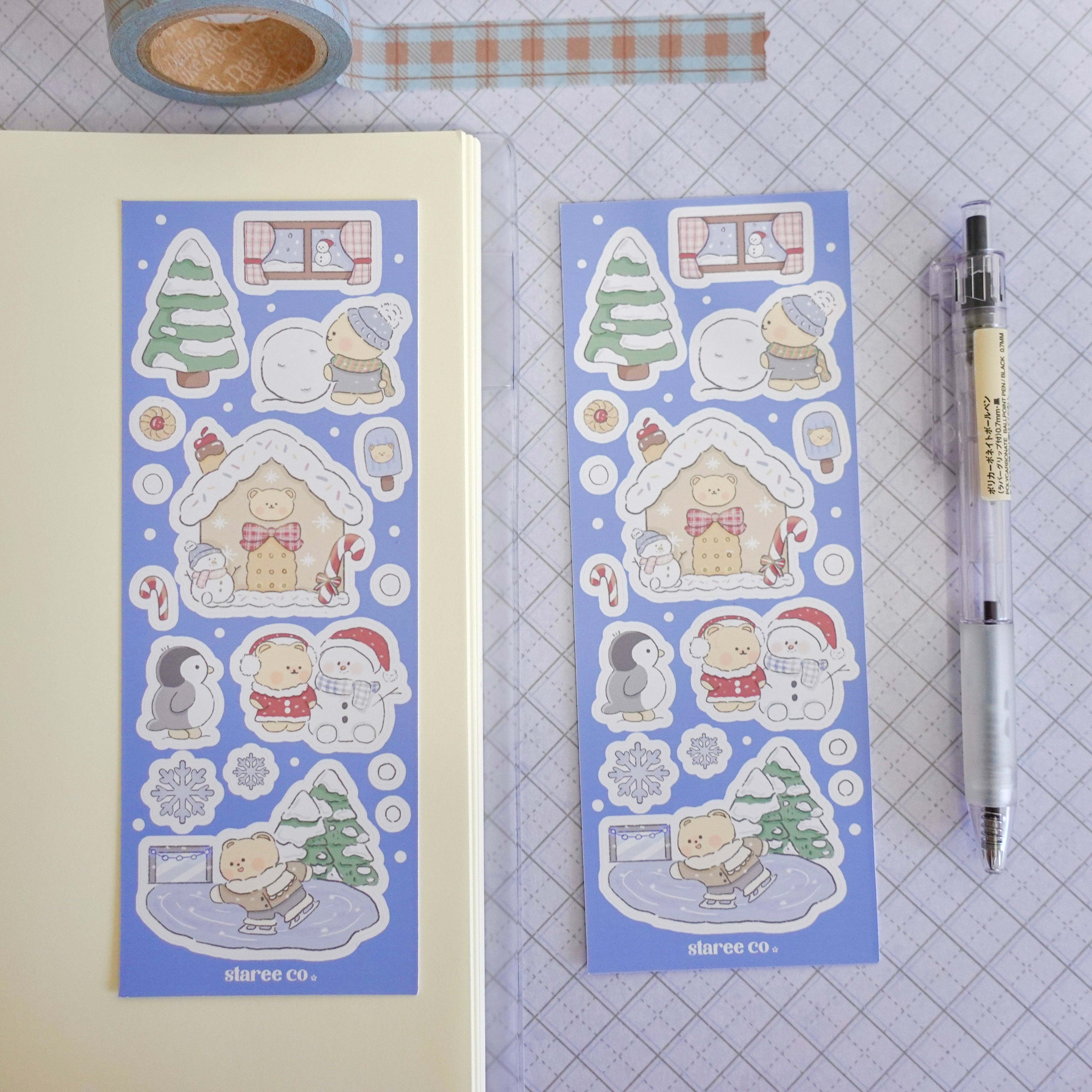 Snow Day Sticker Sheet – Staree Co.