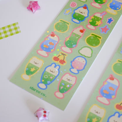 Melon Soda Sticker Sheet