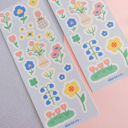 Flowers For You Sticker Sheet