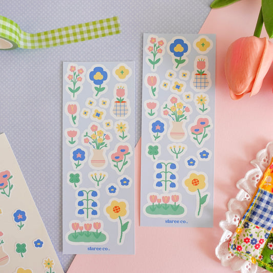 Flowers For You Sticker Sheet