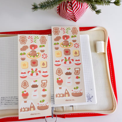 Christmas Foodie Sticker Sheet