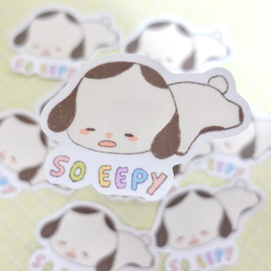 So Eepy Choko Puppy Sticker