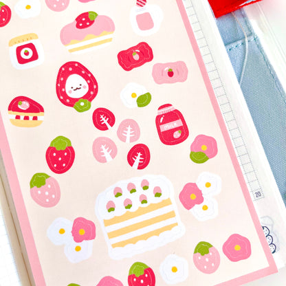 Strawberry Shortcake Sticker Sheet